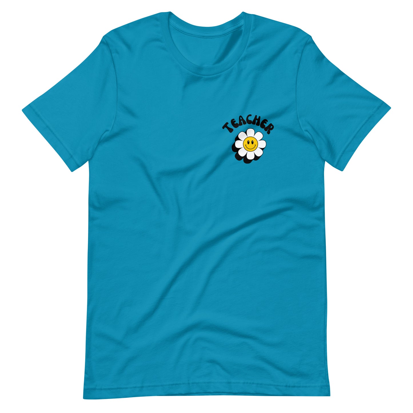 Smiley Flower Teacher Tee