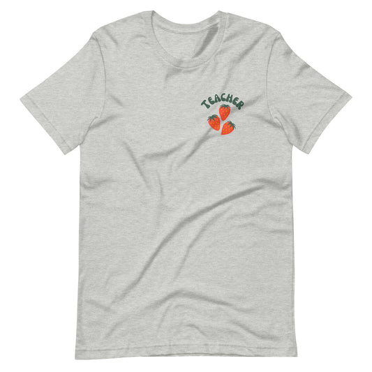 Strawberry Teacher Tee