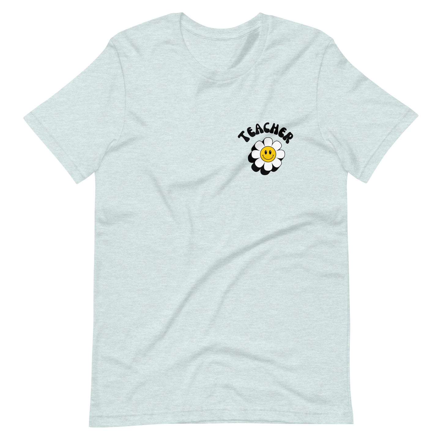 Smiley Flower Teacher Tee