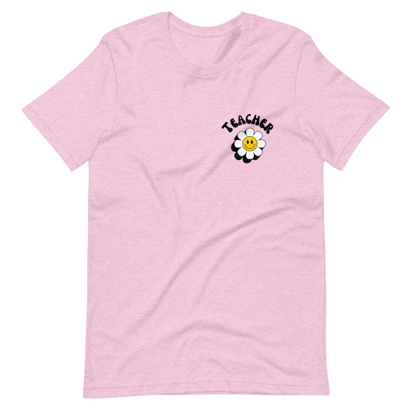 Smiley Flower Teacher Tee