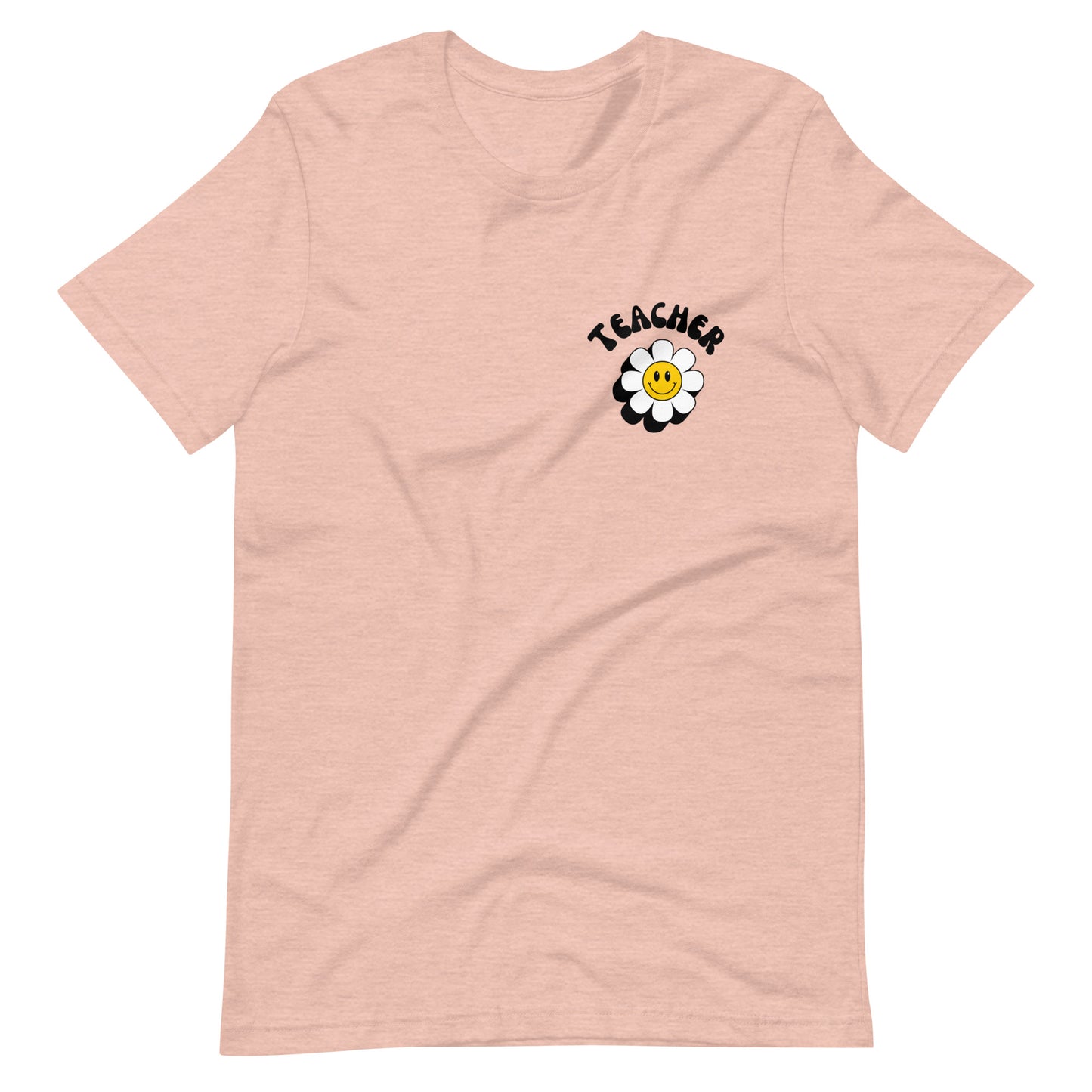 Smiley Flower Teacher Tee