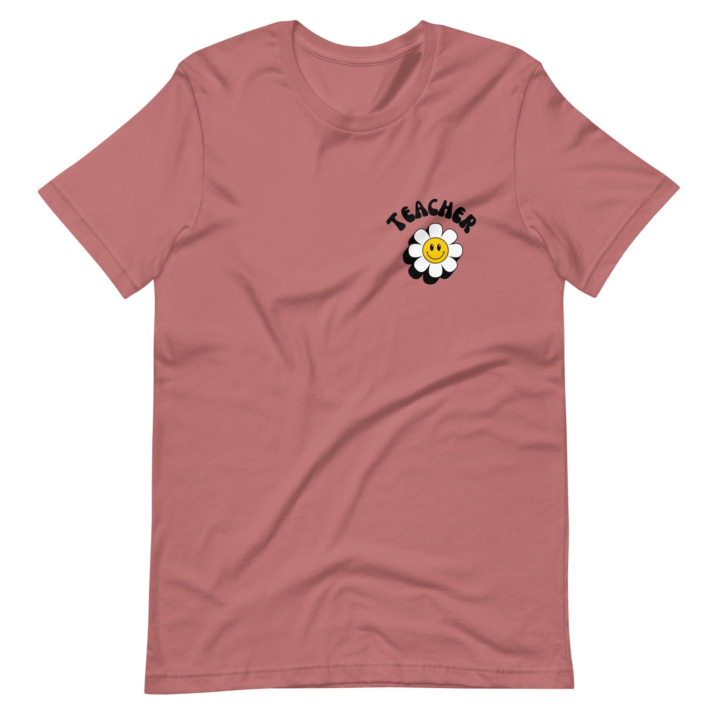 Smiley Flower Teacher Tee
