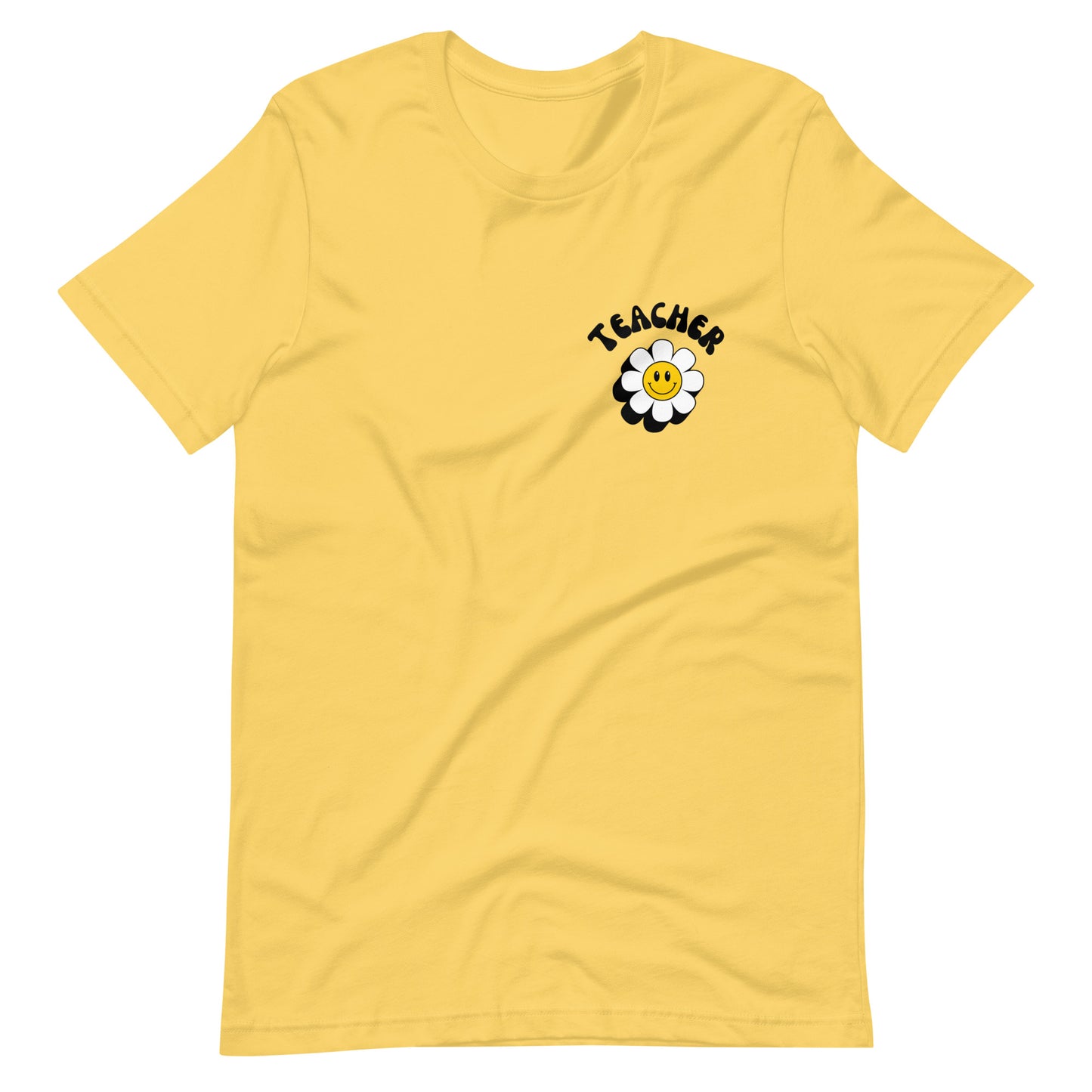 Smiley Flower Teacher Tee